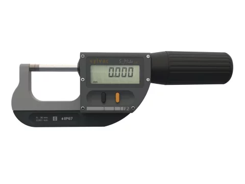 Mikrometr cyfrowy 0- 30/0.001 z końcówkami Ø 6.5mm