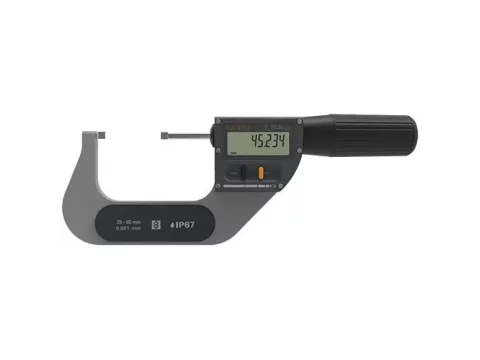 Mikrometr cyfrowy 25- 60/0.001 z końcówkami nożowymi