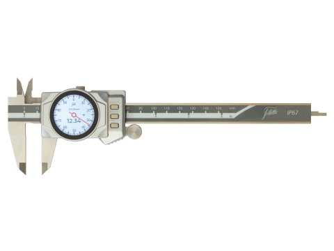Cyfrowa suwmiarka zegarowa IP67 0-150/0.01 BLUETOOTH